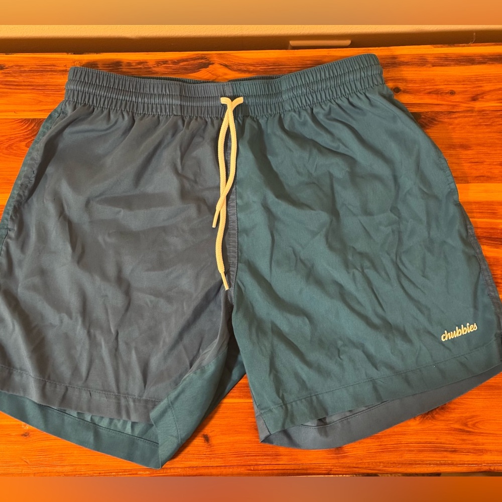 Chubbies “Liberties” chameleon American Flag shorts